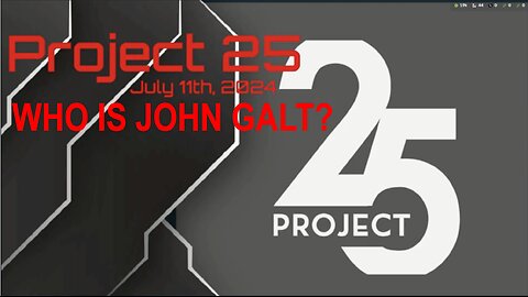 PHIL G W/ PROJECT 25 YOU HAVE NO IDEA WHAT IS GOING TO HAPPEN. TY JGANON, SGANON