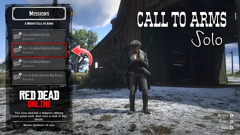 Use this cover spot - Call To Arms Solo - Red Dead Redemption Online