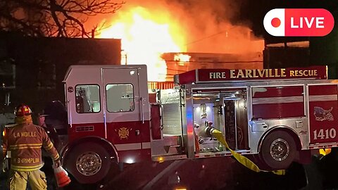 LIVE: FIRE in Mendota Illinois 12/29/2022
