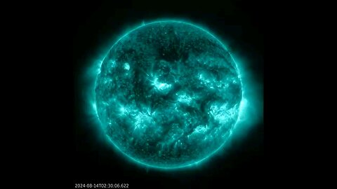 Very unusual activity on the Sun actually ongoing from which various sectors are eruptions