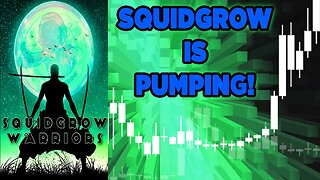 SQUIDGROW IS THE BEST PLAY IN CRYPTO! SQUIDGROW PRICE PUMPED ALMOST 70% AND RISING!