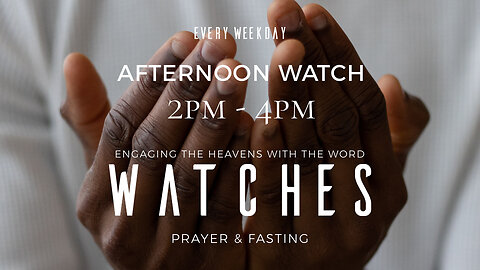 Afternoon Watch | Apr 22, 2024 | The Watches