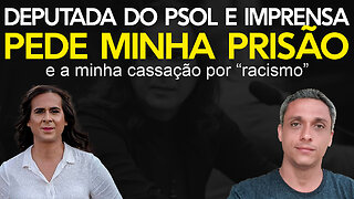 Deputada do PSol e imprensa me acusa de racismo e querem me prender e cassar o meu mandato.
