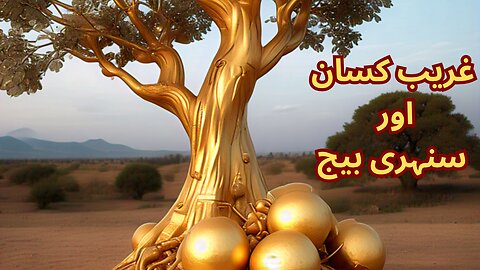 Ghreeb kisan aor sunehri beej | غریب کسان اور سنہری بیج | Azar bi jan Folktale |A Moral Story