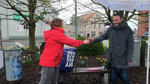 Wolgast - Demo gegen die Schließug der Förderschulen 14-04-2023