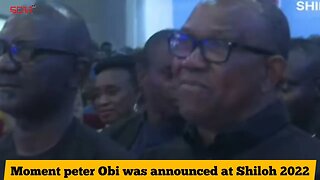 See Peter obi live at winners chapel