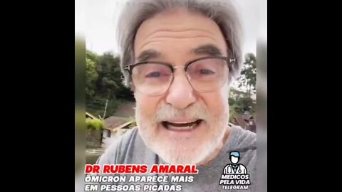 Dr Rubens Amaral fala sobre as Vacinas e a Omicron
