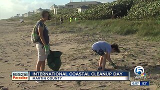 International Coastal Cleanup Day brings out volunteers to South Florida beaches