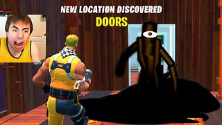 I Trolled Him With DOORS in Fortnite