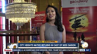 San Diego actress part of Miss Saigon cast at Civic Center this weekend