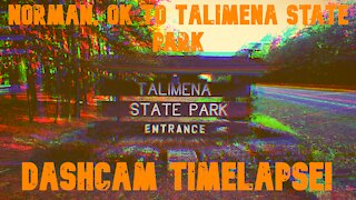 NORMAN OKLAHOMA TO TALIMENA STATE PARK DASHCAM TIMELAPSE