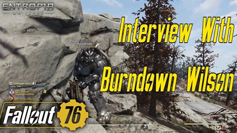Interview With Donald Burndown Wilson In Fallout 76 With Some PvP Robberies