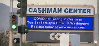 Cashman Center COVID-19 vaccination site closing for the weekend