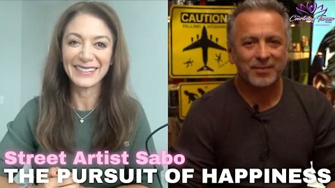 Ep 47: The Pursuit of Happiness with Street Artist Sabo | The Courtenay Turner Podcast