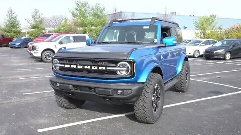 2022 Ford Bronco Outer Banks Off Road Adventure Edition