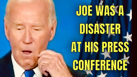 More Slurring, Confusion & Mistakes for JOE BIDEN during his FIRST Press Conference of 2024🤦‍♂️