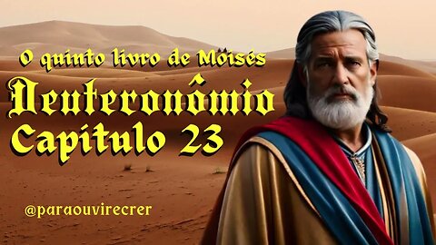 Deuteronômio 23 Bíblia Sagrada #143 Com legenda @paraouvirecrer Resumo do capítulo na descrição.