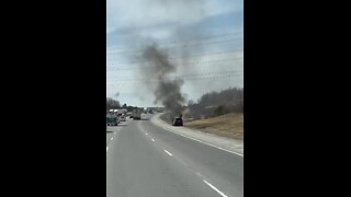 Vehicle Fire On Highway 401