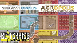 Agropolis Kickstarter Edition Unboxing Sprawlopolis & ALL Expansions