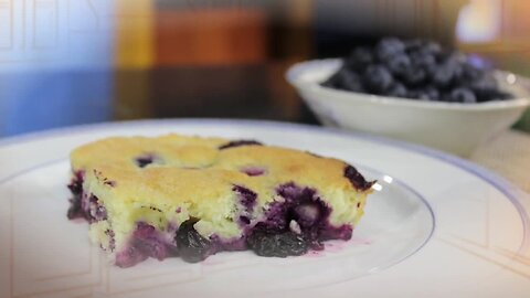 What's for Dinner? - Blueberry Cobbler