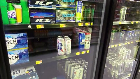 I decided to go to Wal-Mart to see if Bud Light was not selling 😕