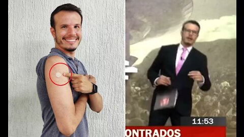 Brazilian TV Presenter Rafael Silva Suffers Cardiac Arrest During Live Broadcast 1 Week After 💉
