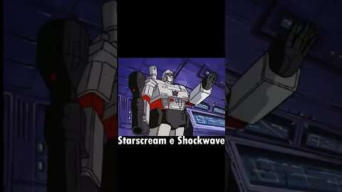 Starscream e Shockwave #TransformersG1