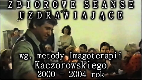 ZBIOROWE SEANSE UZDRAWIAJĄCE I POKAZY HIPNOZY ESTRADOWEJ -DZIAŁANIA HIPNOZY/ 2000 © TV - IMAGO