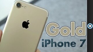 Gold iPhone 7 Unboxing & First Impressions!