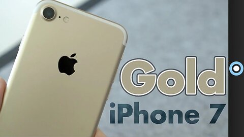 Gold iPhone 7 Unboxing & First Impressions!