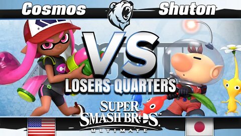 PG | Cosmos (Inkling) vs. SST | Shuton (Olimar) - Losers Quarters - Frostbite 2019