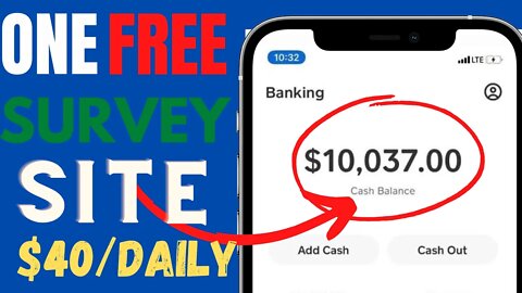 Earn $40 in survey sites and get paid via PayPal (make money online 2022)