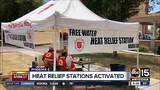 Heat-relief stations activated amid Excessive Heat Warning