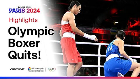 Algerian boxer Imane Khelif who failed gender test wins after just 46 seconds / Paris2024