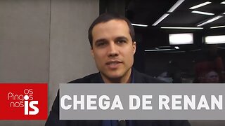 Felipe Moura Brasil: Chega de votar em Renan Calheiros, povo de Alagoas