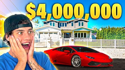 Inside 22 Year Old's Insane $4,000,000 House Tour!