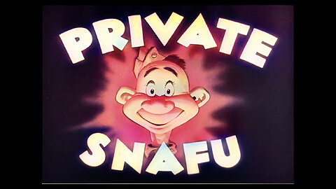 Private Snafu | Fighting Tools | Colorized