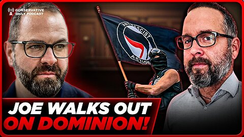 Conservative Daily With Joe Oltmann - Joe Walks Out on Coomer Dominion Deposition Vs. Clay Clark