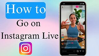 How to start an instagram live? (2023)