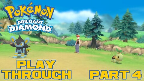 Pokémon Brilliant Diamond - Part 4 - Nintendo Switch Playthrough 😎Benjamillion