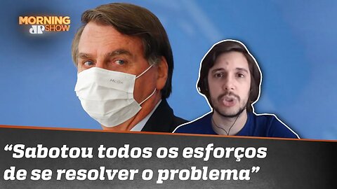Rejeição de Bolsonaro na pandemia bate 54%
