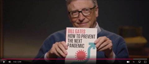 Psychopath Gates to reduce world population - Billy's Book of Tall Pandemic Tales -May4 2022