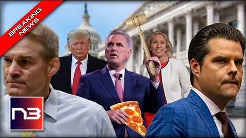 CHAOS: Desperate McCarthy Hosts “PIZZA PARTY” To Lure Votes After CIVIL WAR Breaks Out In DC