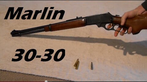 Overview: Marlin 336 "30-30" Lever Action Rifle + Ammo Explanation