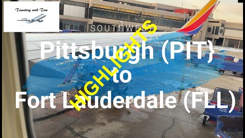 SHORT :Southwest PIT to FLL Flight Feb 15 2022 highlight l Traveling with Tom