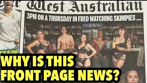 SKIMPY STRIPPERS | Make Headline News in Western Australia - Why?