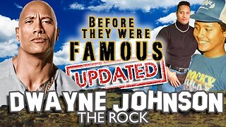 DWAYNE JOHNSON - Before They Were Famous - THE ROCK BIOGRAPHY