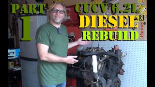 6.2L Diesel Engine Rebuild - Part 1: Top End Teardown
