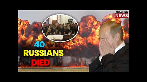 5 MINTUNES AGO! : BIG EXPLOSION! Ukrainian Azov Destroyed 40 Russians!