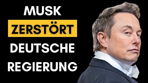 Compact-Verbot: Elon Musk bezeichnet Ampel als Militär-Diktatur!@Alexander Raue🙈